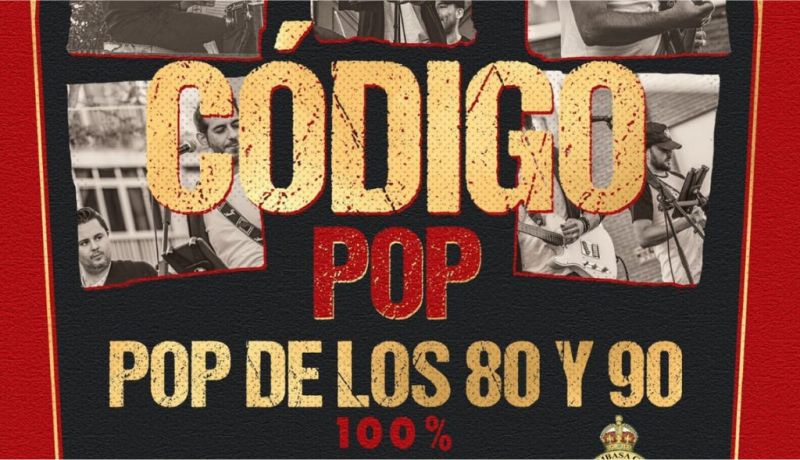 Concierto Código Pop, revive los 80´s en Mombasa Alcalá
