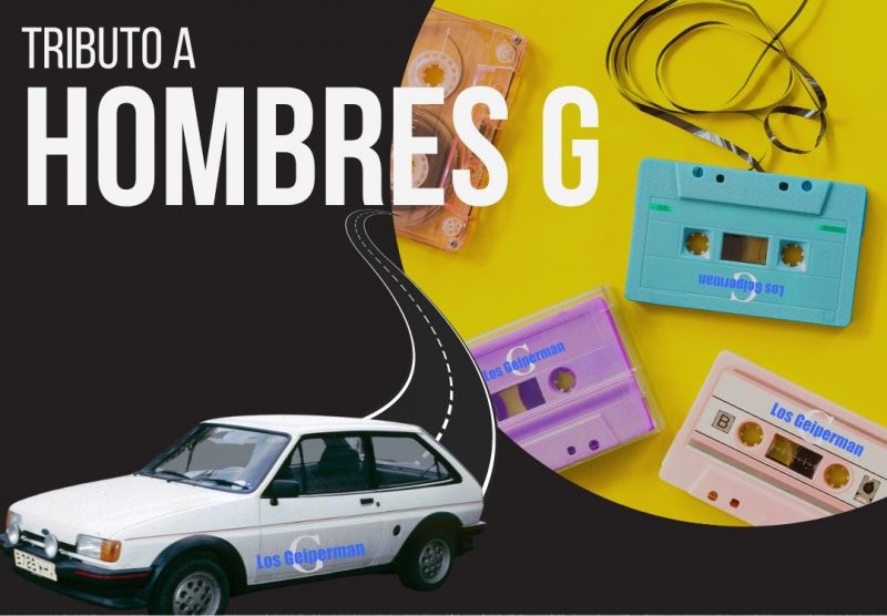 El viernes 17 de marzo de 2023, prepárate para rockear con el mejor concierto tributo a Hombres G.