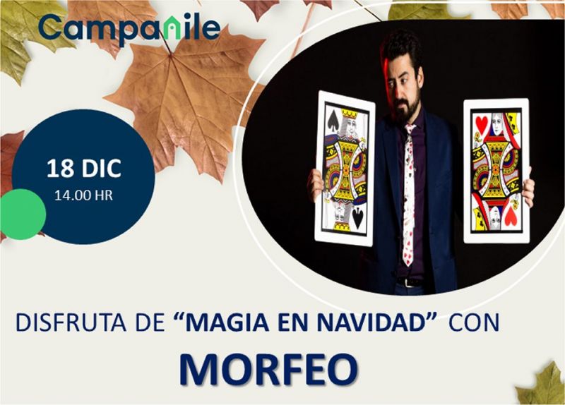 Disfruta de ´Magia en Navidad´ con Morfeo