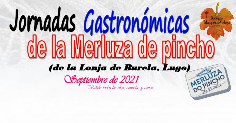 Jornadas Gastronómicas Jornadas Gastronómicas de la merluza de pincho, septiembre 2021