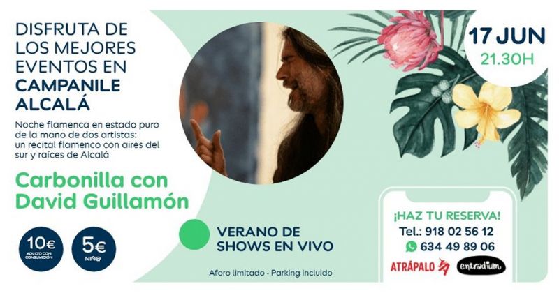 Noche flamenca con Carbonilla y David Guillamón
