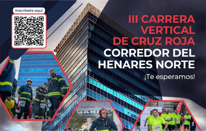 III Carrera vertical TorreGarena, Cruz Roja Corredor del Henares Norte 2022