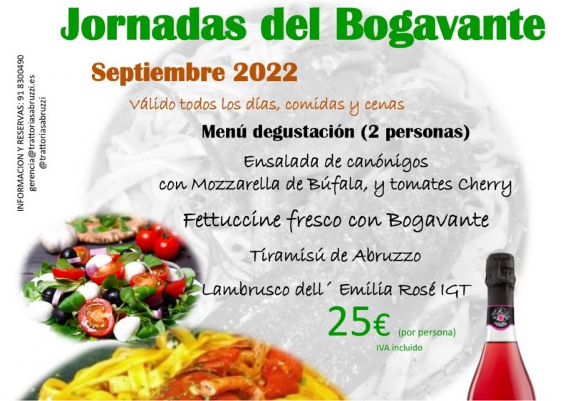 Jornadas del Bogavante, septiembre 2022