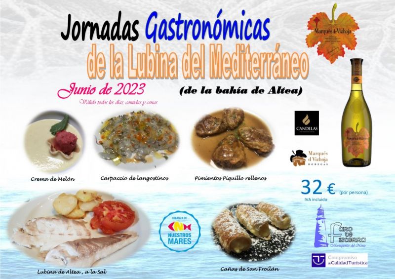 Jornadas gastronómicas de la Lubina del Mediterráneo 2023
