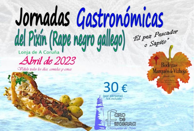 Jornadas Gastronómicas del Pixín (Rape negro gallego)