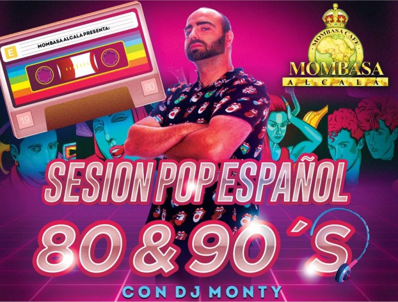 Música POP en Español de los 80s y 90s con DJ Monty