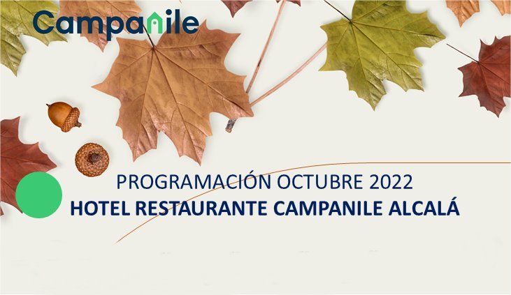 Parrilla de eventos en octubre en el Hotel Campanile Alcalá
